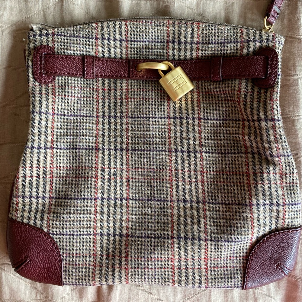 Tommy Hilfiger Plaid Clutch